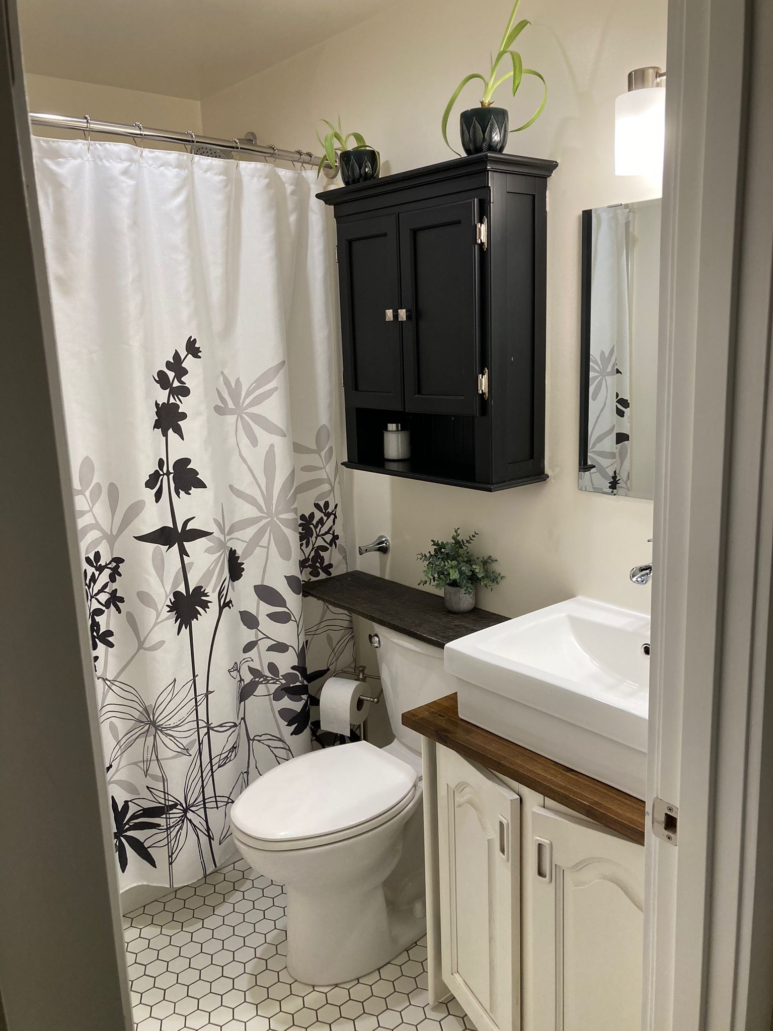 Elegant clean bathroom